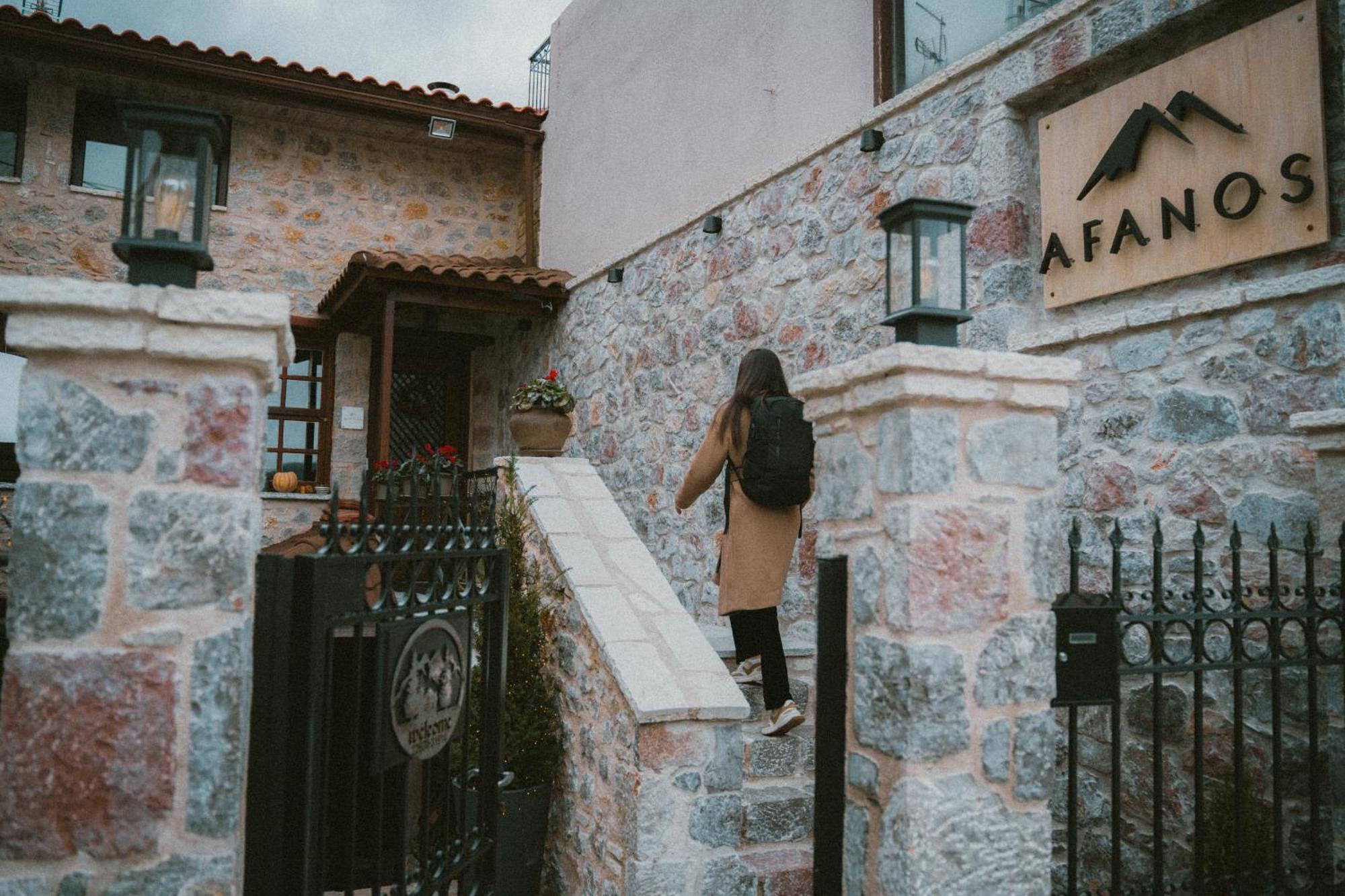 Afanos Guesthouse Арахова Екстериор снимка