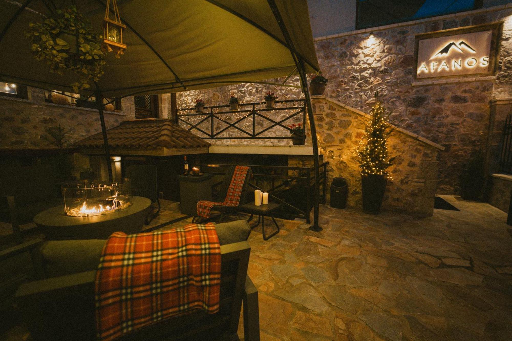 Afanos Guesthouse Арахова Екстериор снимка